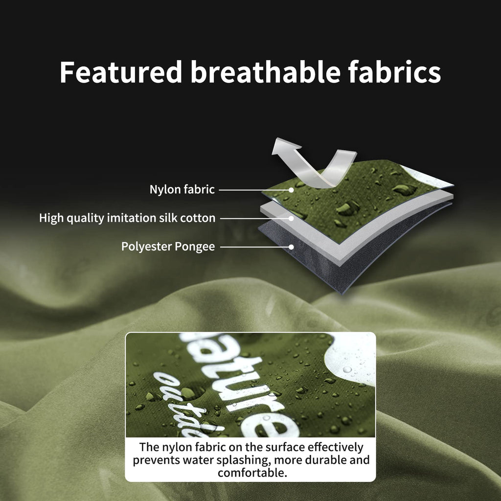 Naturehike Lightweight Sleeping Bag, Compact Ultralight Sleeping Bag, Envelope B, view 5