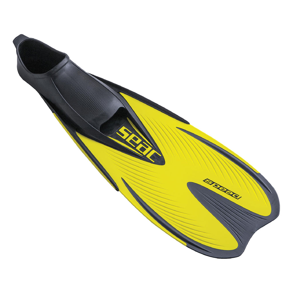 SEAC Speed Snorkeling Swim Fins (Yellow, 26/28 EU)