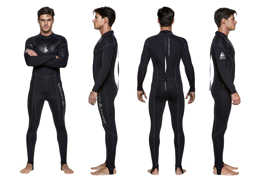 Waterproof Mens Neoskin 1.5mm Super Stretch Wetsuit, Medium, view 3