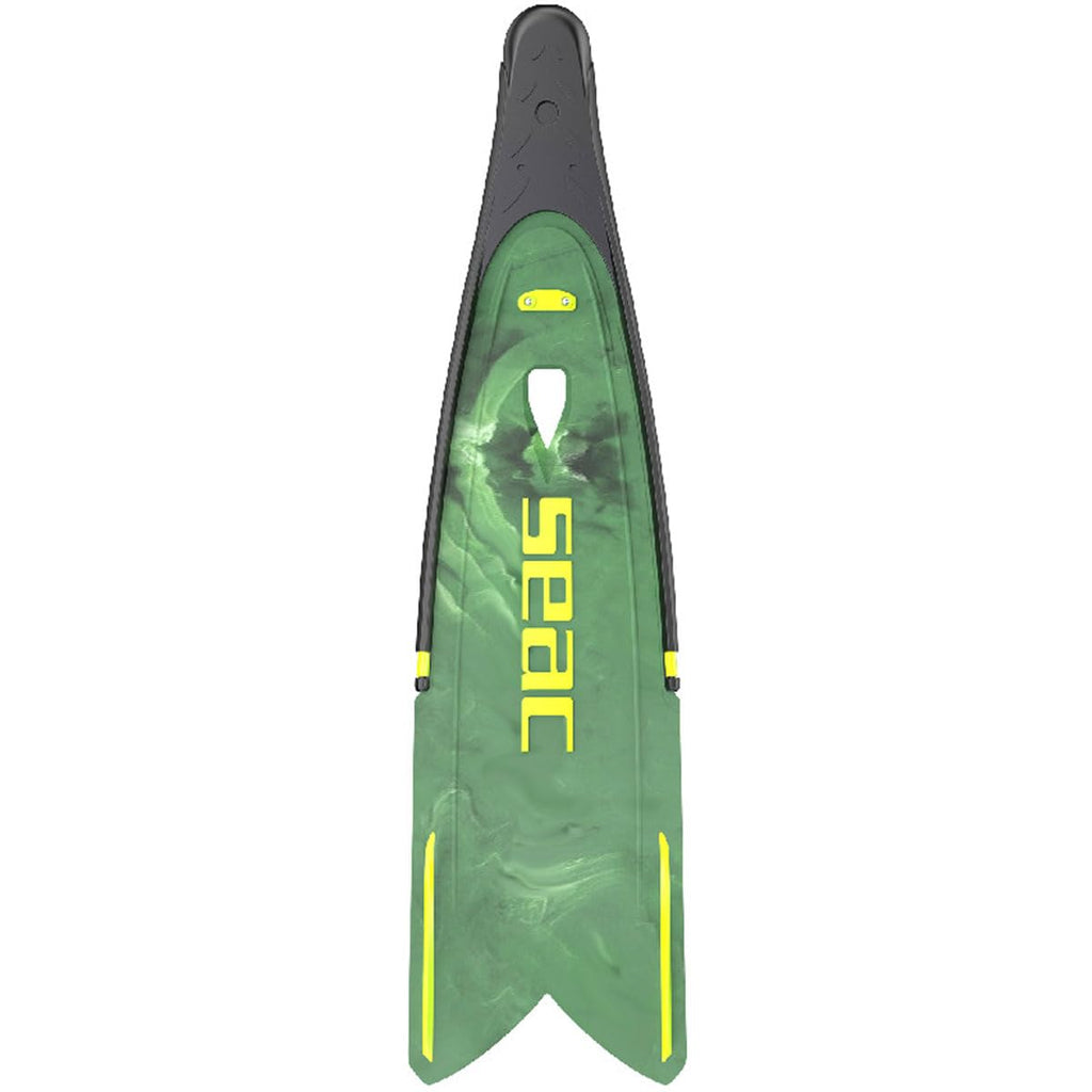 Seac Booster Freedive Fins - Green Camouflage, 6.5-7, view 4
