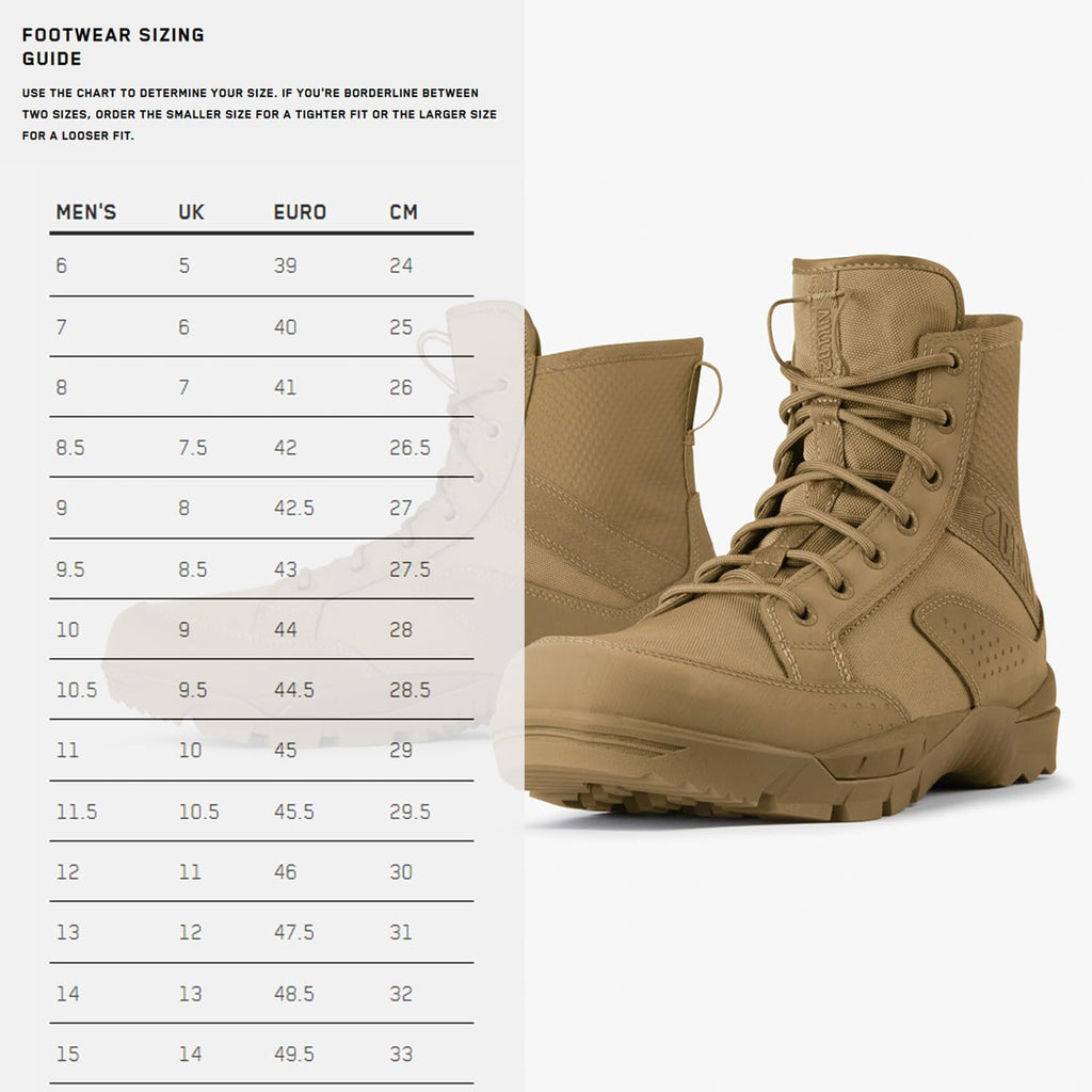 VIKTOS Men's Johnny Combat OPS Tactical Boots | Lightweight Water-Resistant Mid, view 3