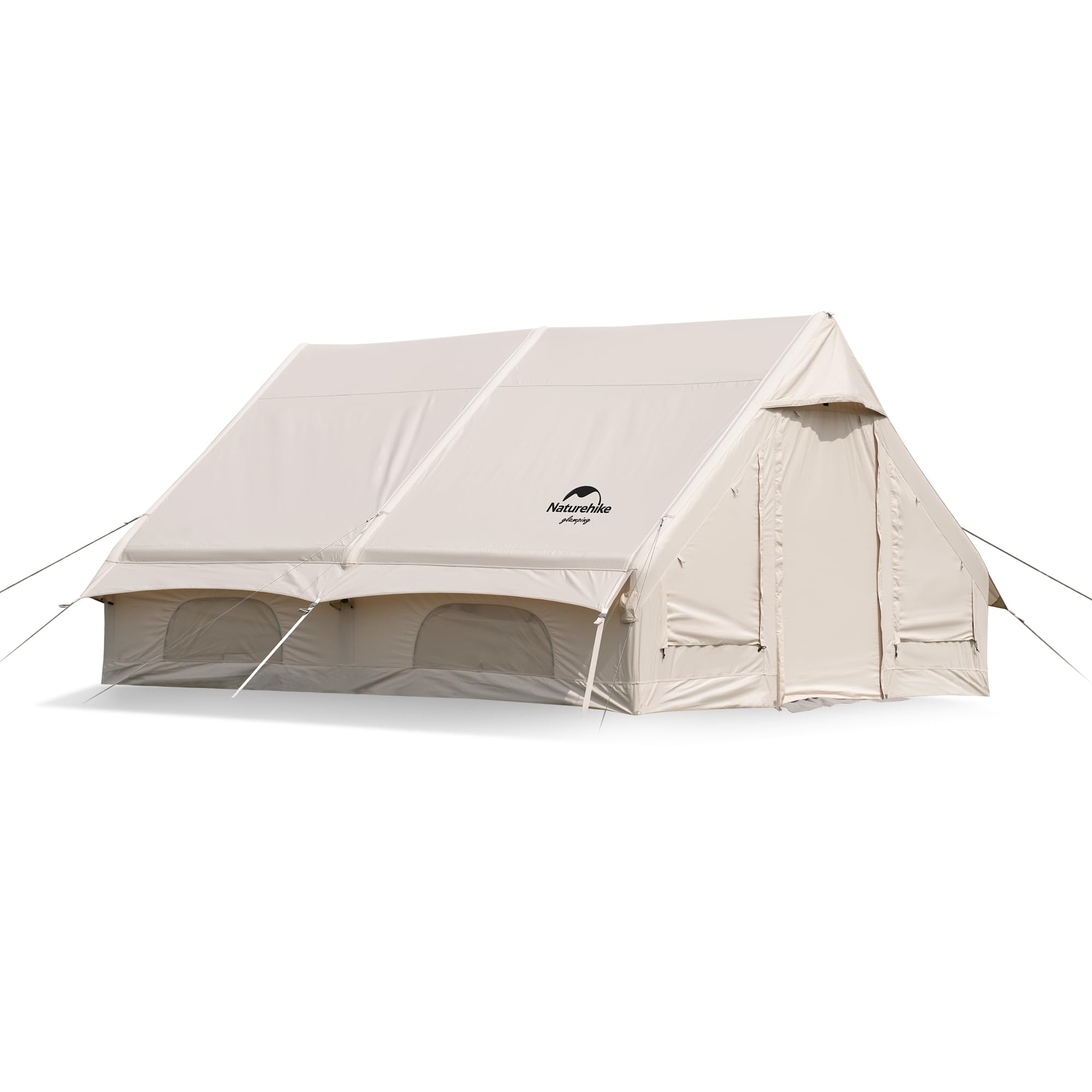 Naturehike Inflatable Tent House for Camping, Breathable Cotton Glamping Tent wi