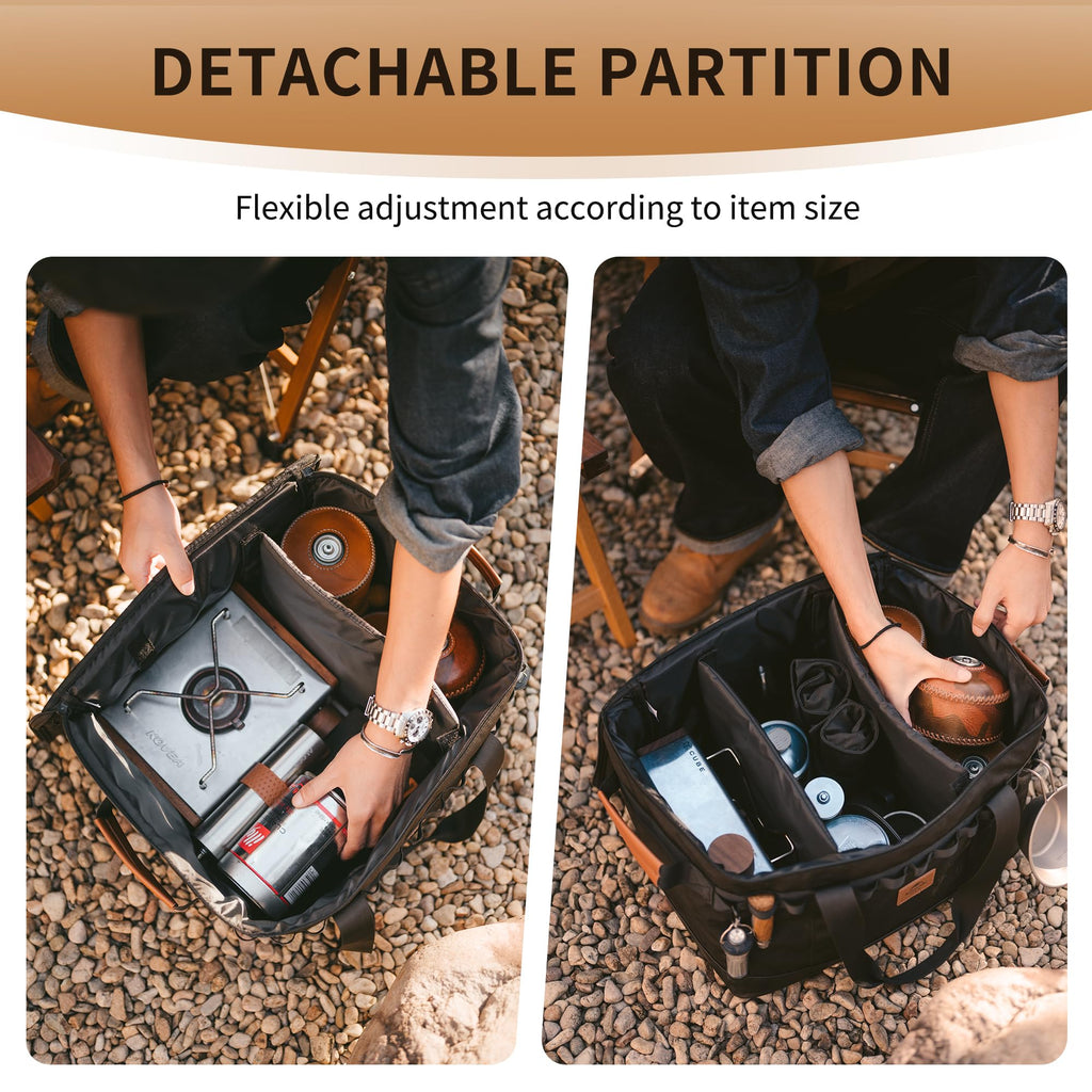 Naturehike 36L Large Duffel Bag, Tactical Duffle Bag with Waterproof Bottom & 3, view 4
