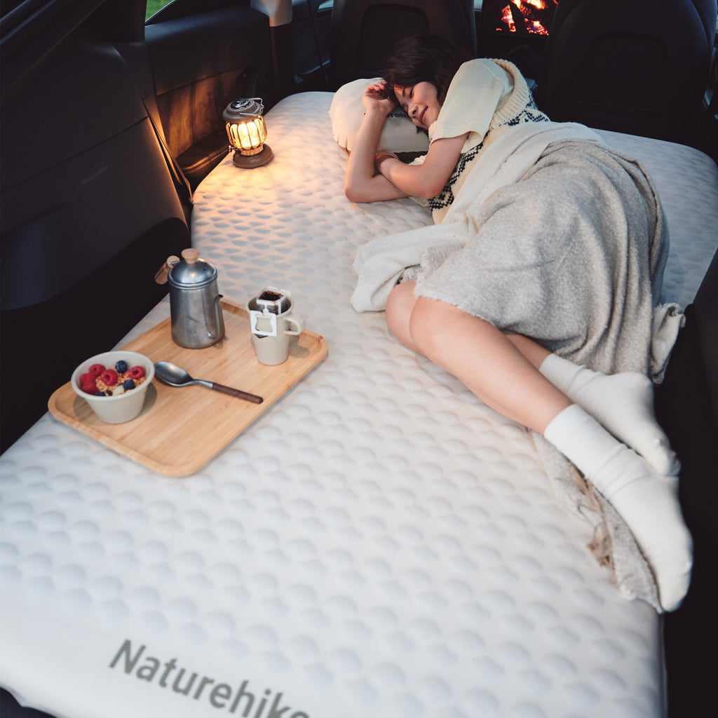 Naturehike 2.56’’ Thickened Car Mattress for SUV Camping, Self Inflating Sleepin, view 8