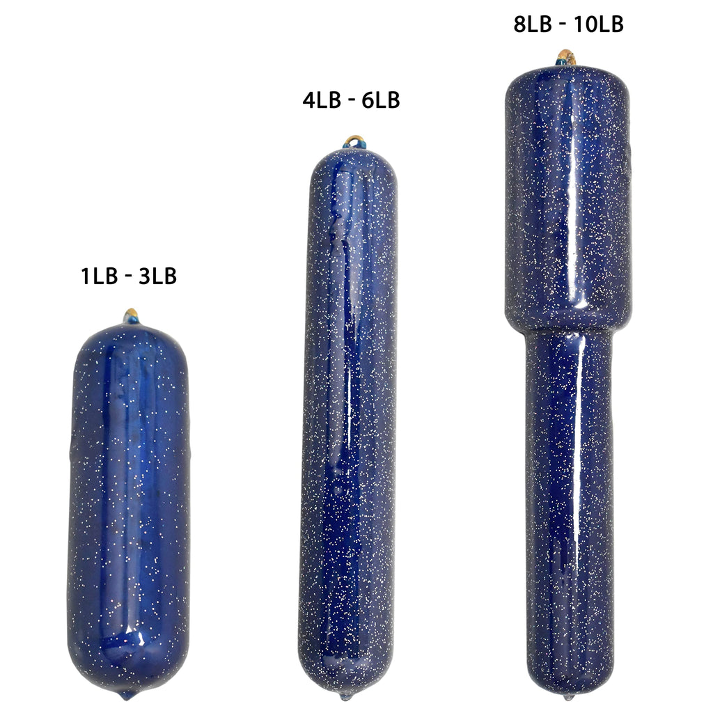 MagBay Lures Deep Drop Weights - Offshore Fishing (5lb (2pcs), Blue Vinyl), view 2