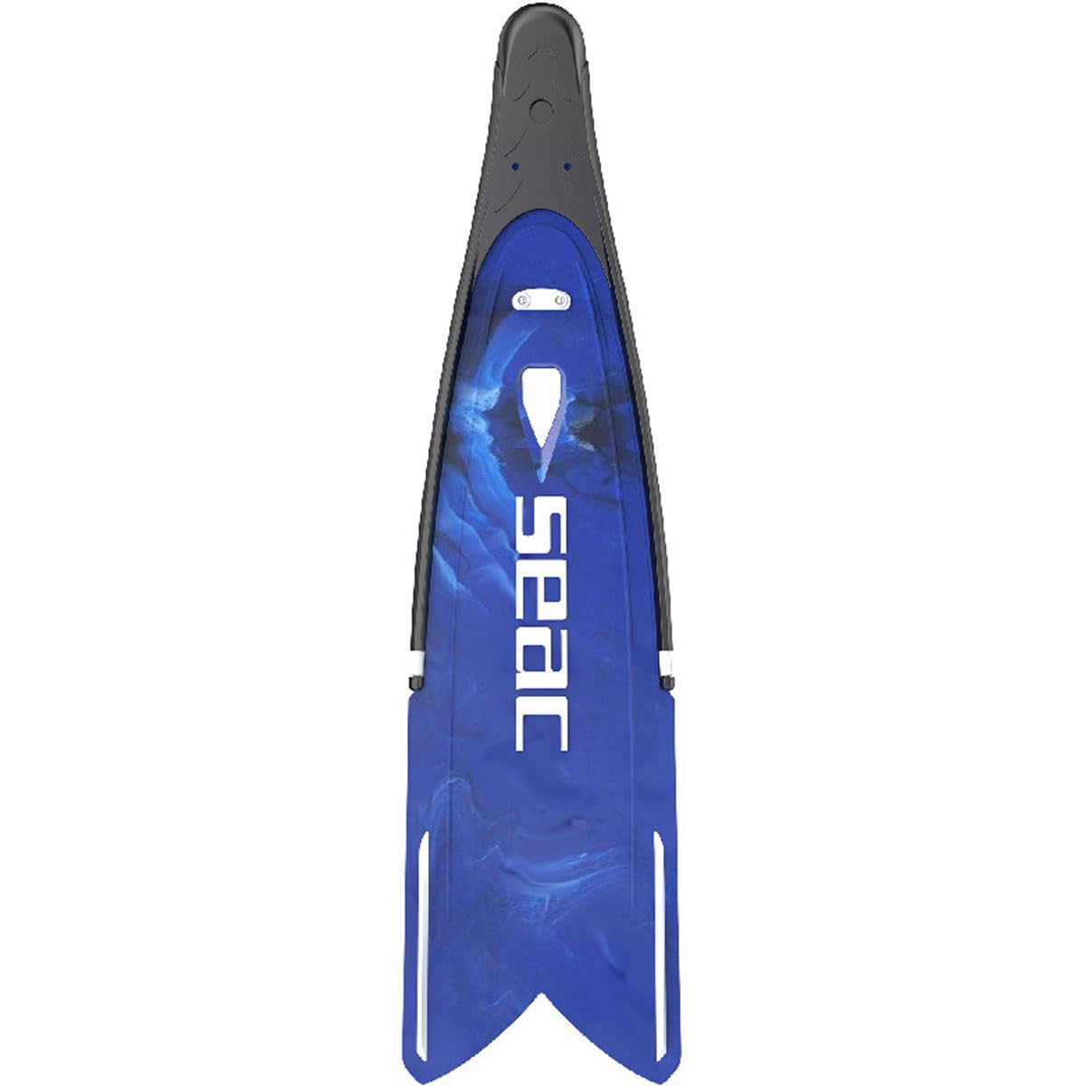 Seac Booster Freedive Fins - Blue Camouflage, 6.5-7