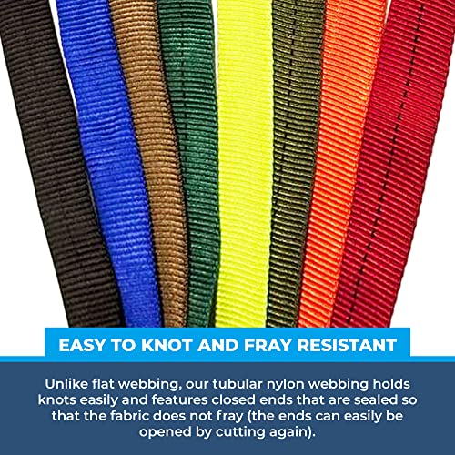 Rock-N-Rescue Professional Grade Nylon Tubular Webbing