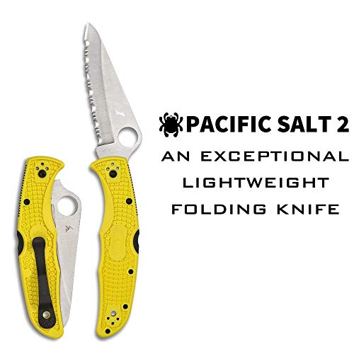 Spyderco Pacific Salt 2 Lightweight Knife with 3.78", view 2