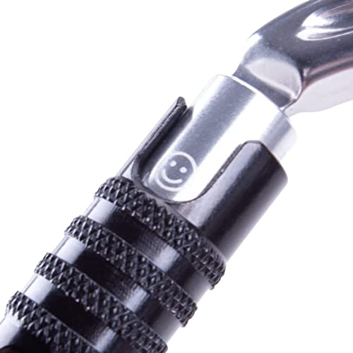 Omega Pacific Raider Aluminum Keylock 3-Stage Quik-Lok Gun Metal, view 4