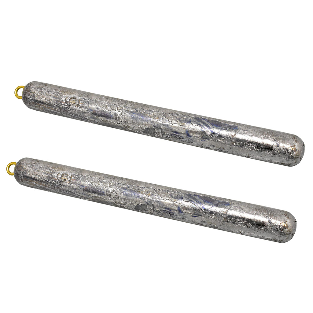 MagBay Lures Deep Drop Weights - Offshore Fishing (6lb (2pcs), Uncoated)