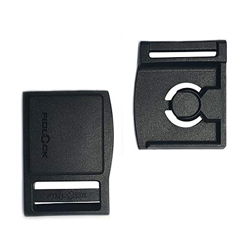 FIDLOCK Magnetic Snap Buckle - Black - 25mm - 5 Pack, view 5