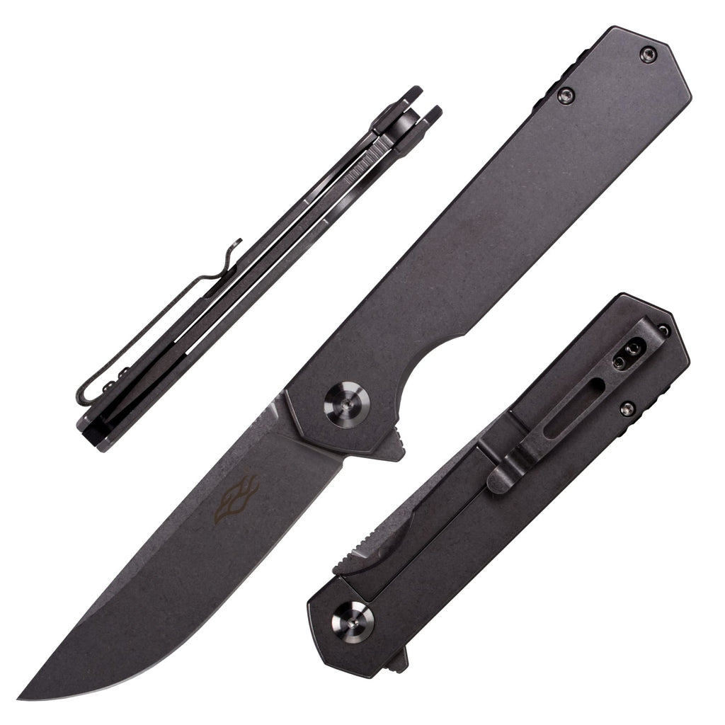 Firebird GANZO FH13-SS Pocket Folding Knife 60HRC D2 Steel