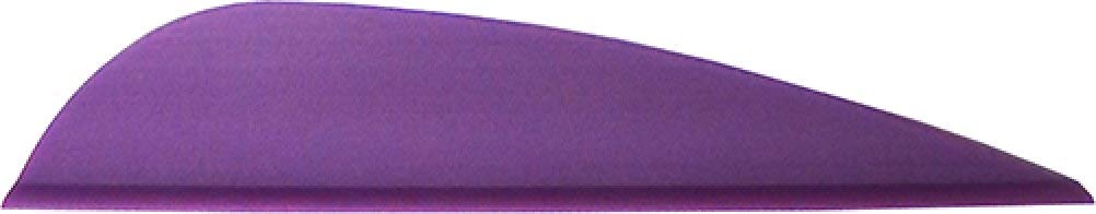 100 - Pk. 2.6 inch AAE Plastifletch Vanes, PURPLE