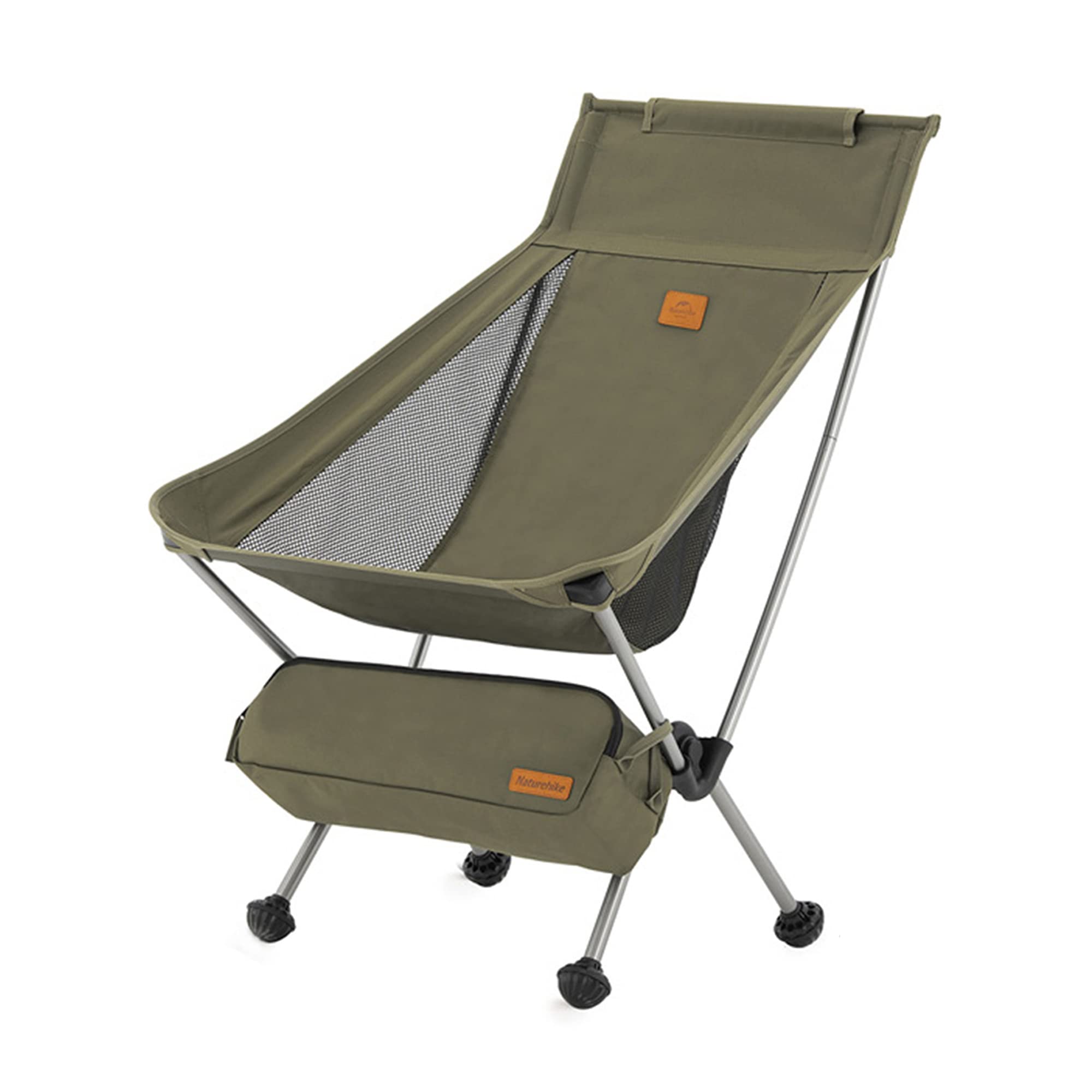 Naturehike YL09 Ultralight Camping Chair, 3.04 LBS Portable Backpacking Chair wi