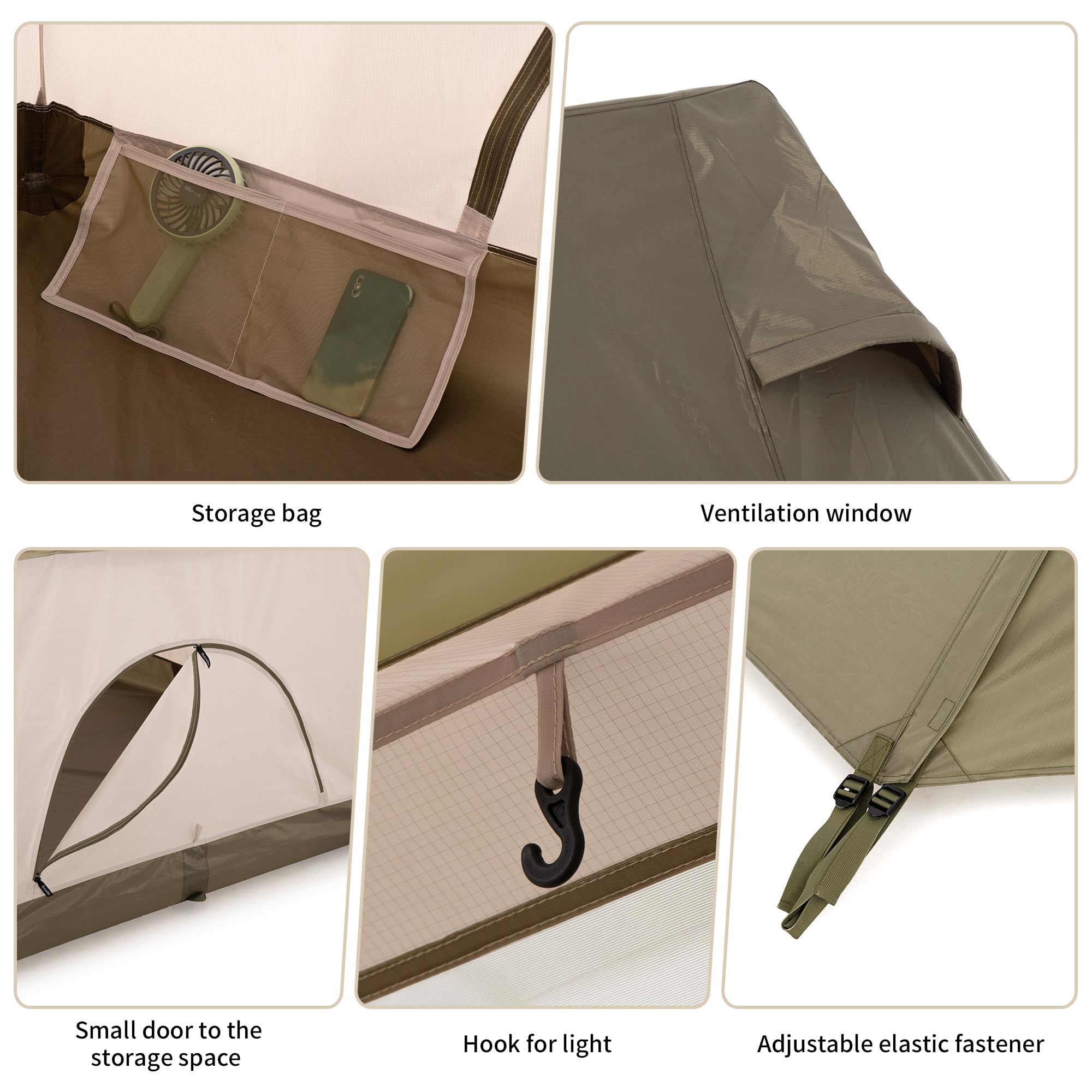Naturehike Village Camping Tent,4/6/8 Person Tents for Camping, 60S Easy Setup I