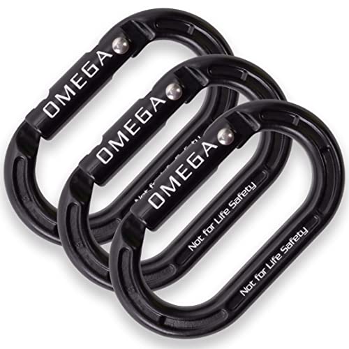 Micro Raider Mini Oval Carabiner - Hot Forged Aluminum Climbing Connector - 4kN, view 5