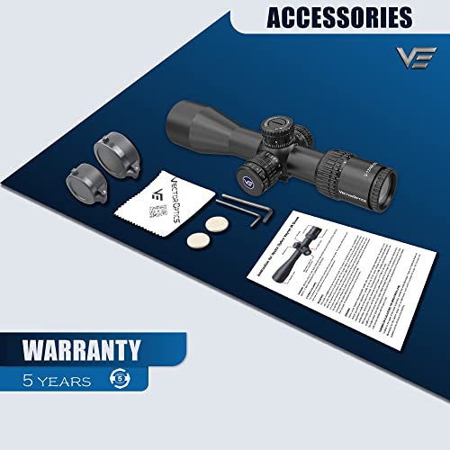 Vector Optics Veyron 3-12x44IR SFP Compact Riflescope, Ultra Short Eye Relief, view 7