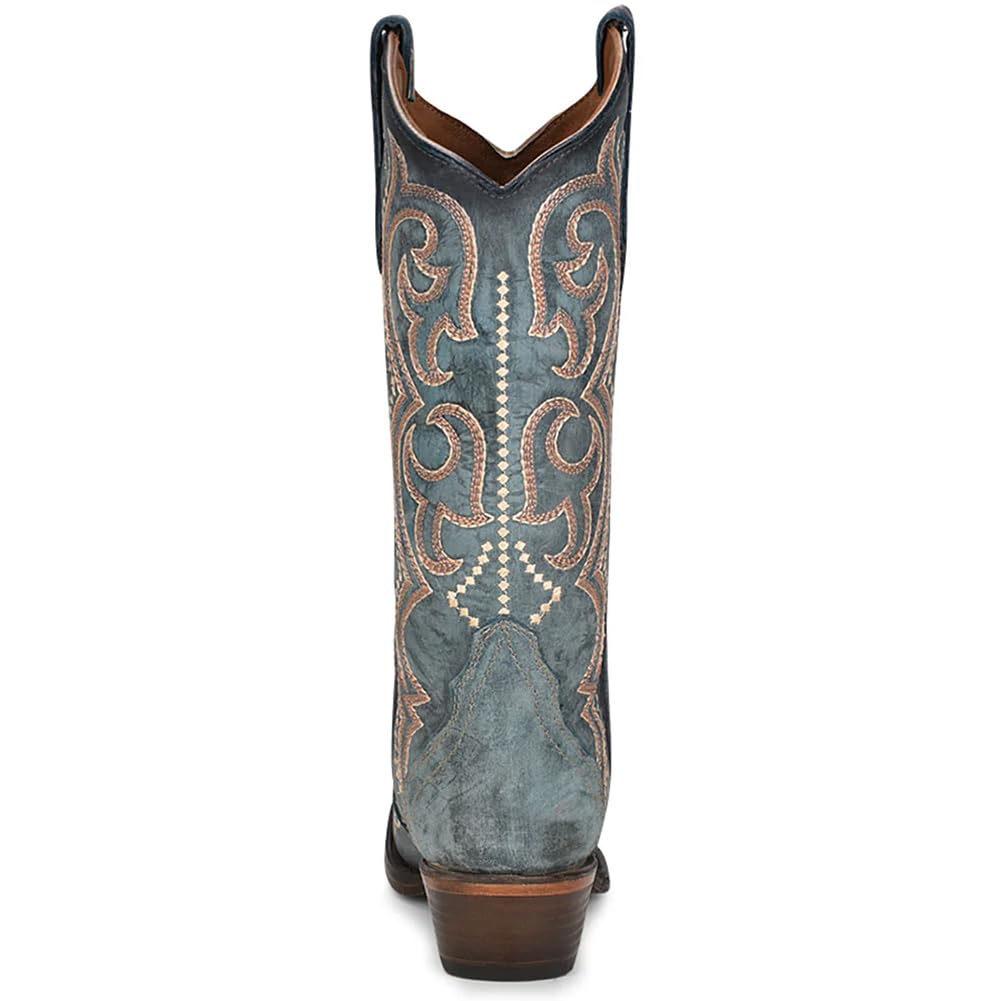 CORRAL LD BLUE JEAN EMBROIDERY & TRIAD, Size: 9.5, Width: M (L5869-M-9.5)