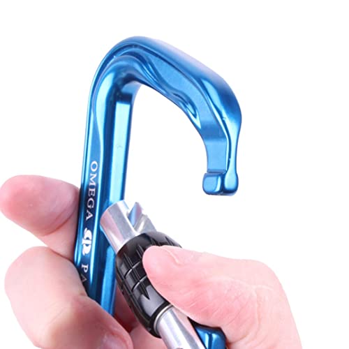 Omega Pacific Standard D Carabiner - Aluminum NFPA 2500 Technical Use, 33kN, view 6