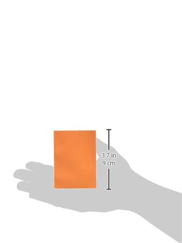 Orange Double Matte Deck Guards Holder with 50 Sleeves