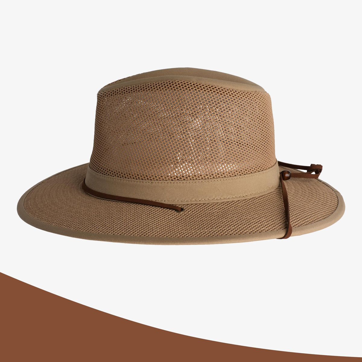 Henschel Hats Aussie Breezer Original - Wide-Brim Sun Hat for Men with Adjustabl