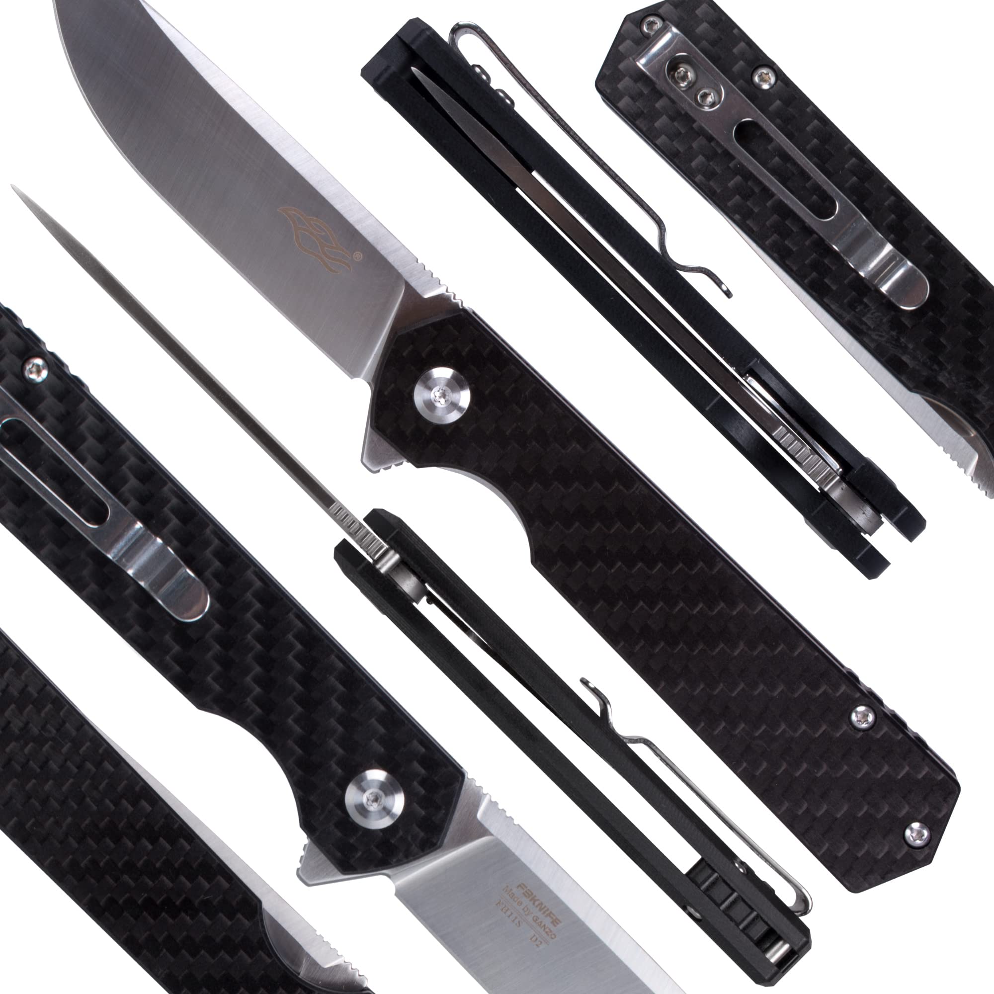 Ganzo Knives Firebird Linerlock CF