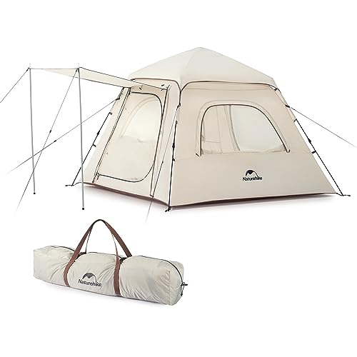 Naturehike Ango 3 Person 4 Person Pop Up Tent, Waterproof UPF 50+ Easy Set up Au