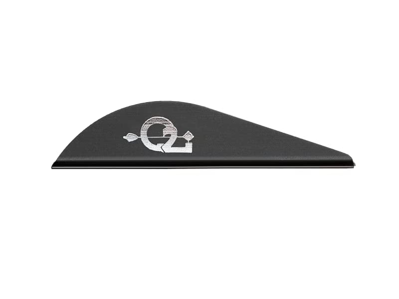 Q2i VANES 3-D Griff-X 2.3" Black 100pk…