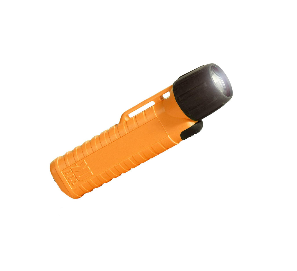 Underwater Kinetics 4 AA Xenon Front Switch Flashlight (Orange), view 2