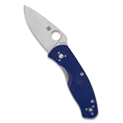 Spyderco Persistence Lightweight Knife (PlainEdge, Blue)