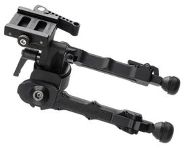 ACCU-TAC FD-4 Arca Spec QD Bipod, Flat Black, FDQDB-004