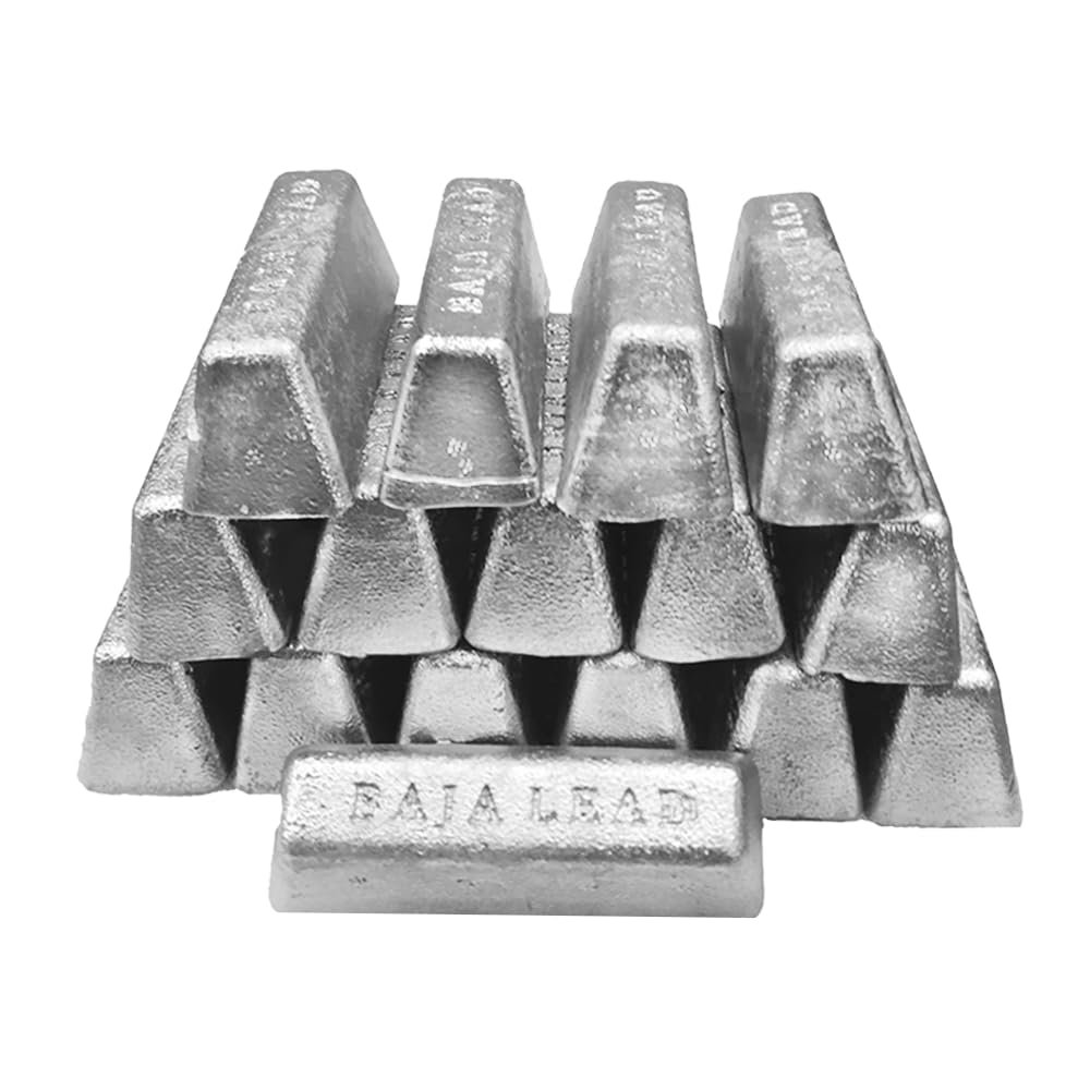 Lead Ingots | Ideal Size 2 Lbs Each Ingot 99.9% Pure
