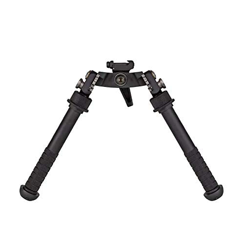 Accu-Shot Atlas BT65 Cal Bipod with Standard Two-Screw 1913 Rail Clamp, Black