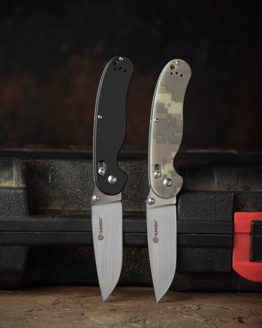 Firebird GANZO Folding Pocket Knife FB727S-CA G10 Handle, view 5