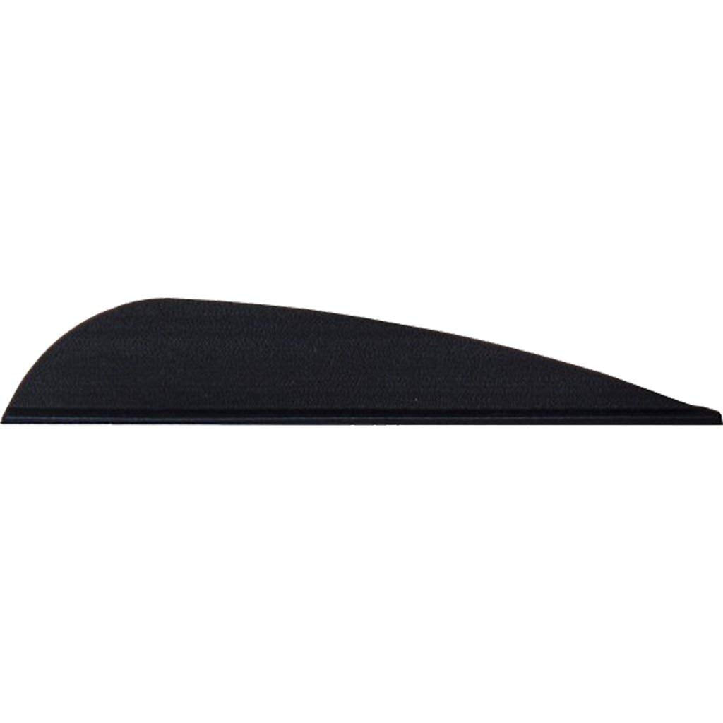 AA & E Aae Trad Vanes Black 3 in. 50 Pk.