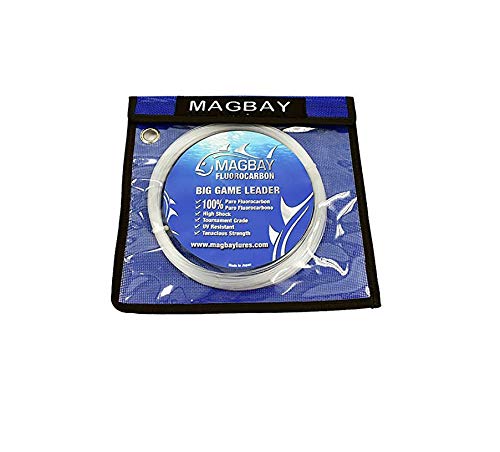 100% Fluorocarbon Leader 80lbs or 60lbs -