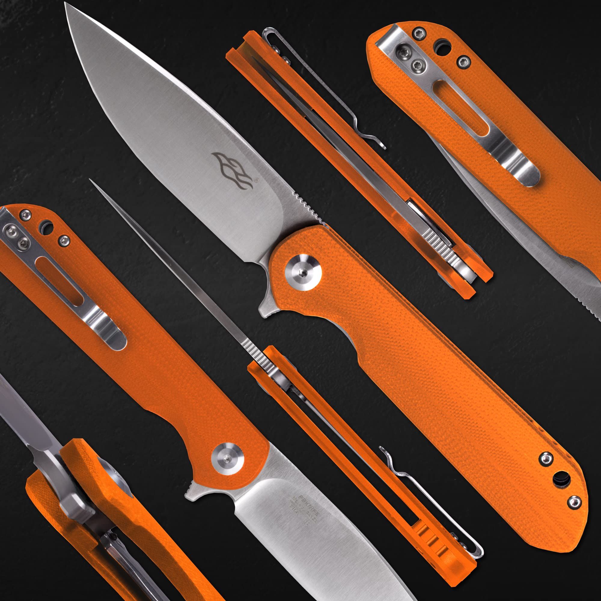 Firebird GANZO FH41S-OR Ball Bearing Pocket Folding