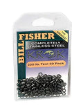 Billfisher SSS5-50PK Krok Stainless Steel Fishing Swivels,White