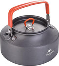 Naturehike 1.45L Camping Kettle Teapot Coffee Pot, Portable Aluminum Outdoor Ket