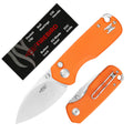 Firebird GANZO FH925-OR Small Pocket Folding Knife Button Lock D2