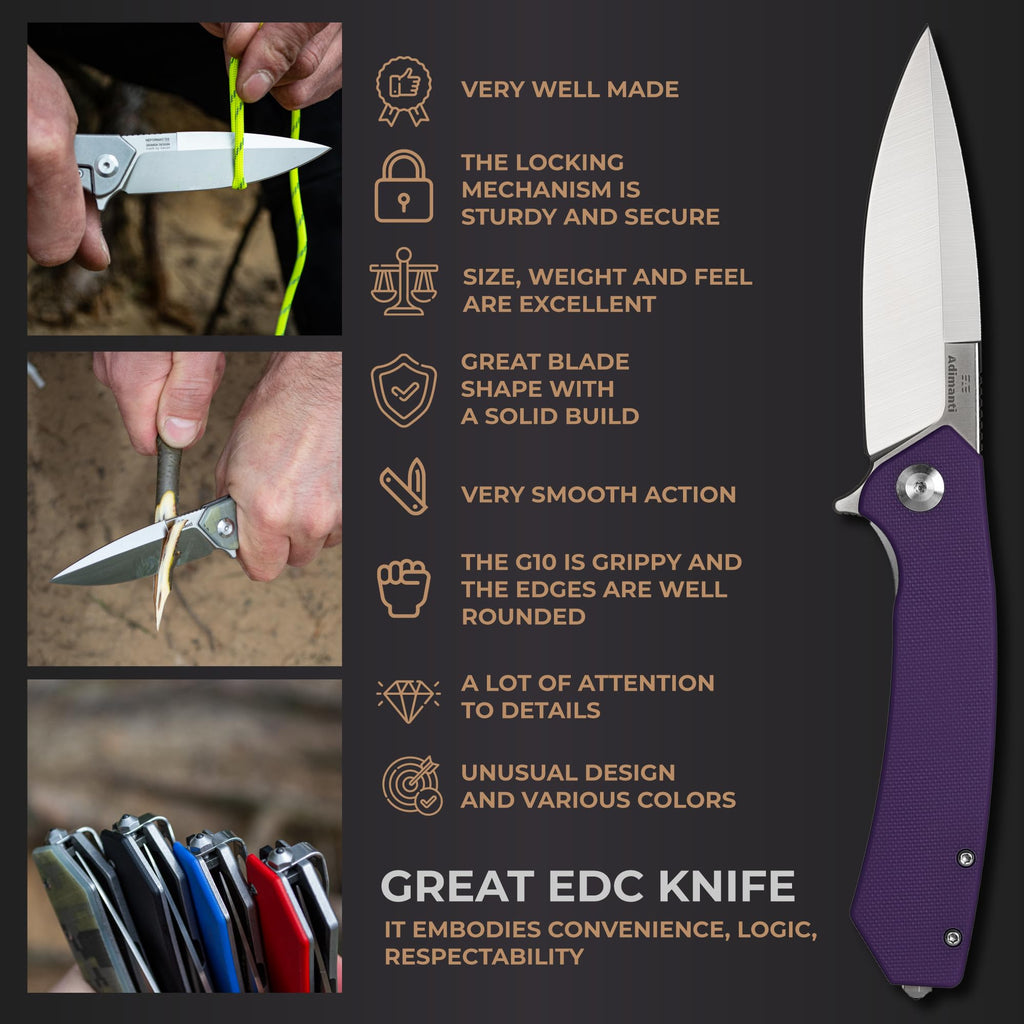 Firebird GANZO Adimanti Skimen Pocket Folding Knife, view 4