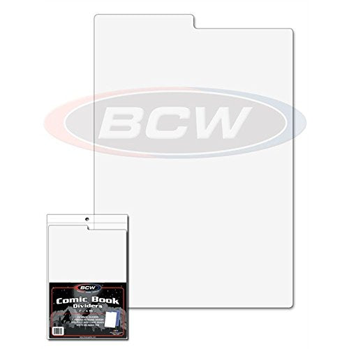 100 Comic Book Dividers For Short Or Long Comic Book Storage Boxes