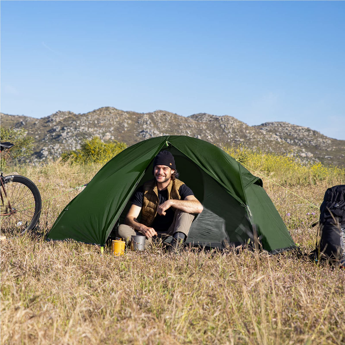 Naturehike Backpacking Tent for 1 Person Camping Hiking Lightweight Waterproof o