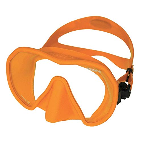 Beuchat Maxlux S Mask (Raspberry) for Snorkeling