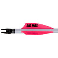 AAE Plastifletch Max Shield Vanes (100 Pack), Pink, 2"