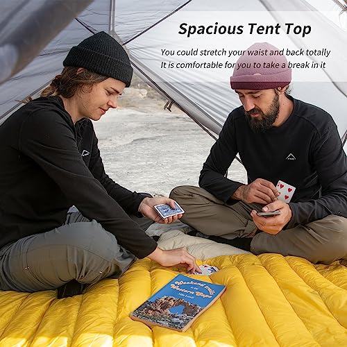 Naturehike Mongar 2 Person Backpacking Tent 3 Season Camping Ultralight Lightwei, view 4