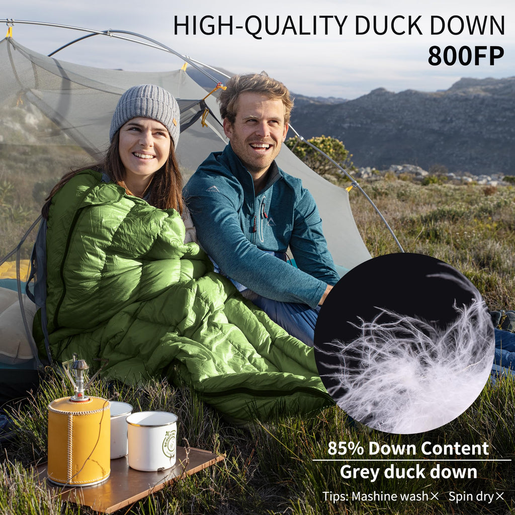Naturehike 1.25lbs Ultralight Sleeping Bag, 800 Fill Power Goose Down Sleeping B, view 3