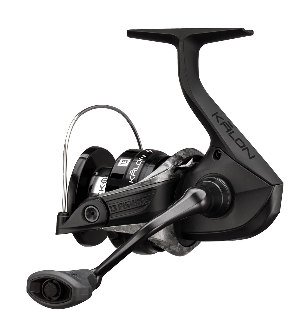 13 FISHING - Kalon O Blackout Spinning Reel - 5.2:1 Gear Ratio - 4.0 Size (Salt+, view 3
