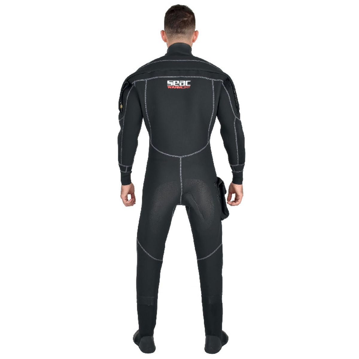 SEAC Drysuits, Warm Dry Man, Color: Black, Size: XL (0060001009105A)