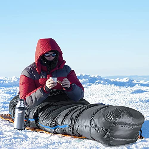 Naturehike Winter Down Hood Outdoor Windproof Down Cap Warm Goose Down Hat for H, view 7